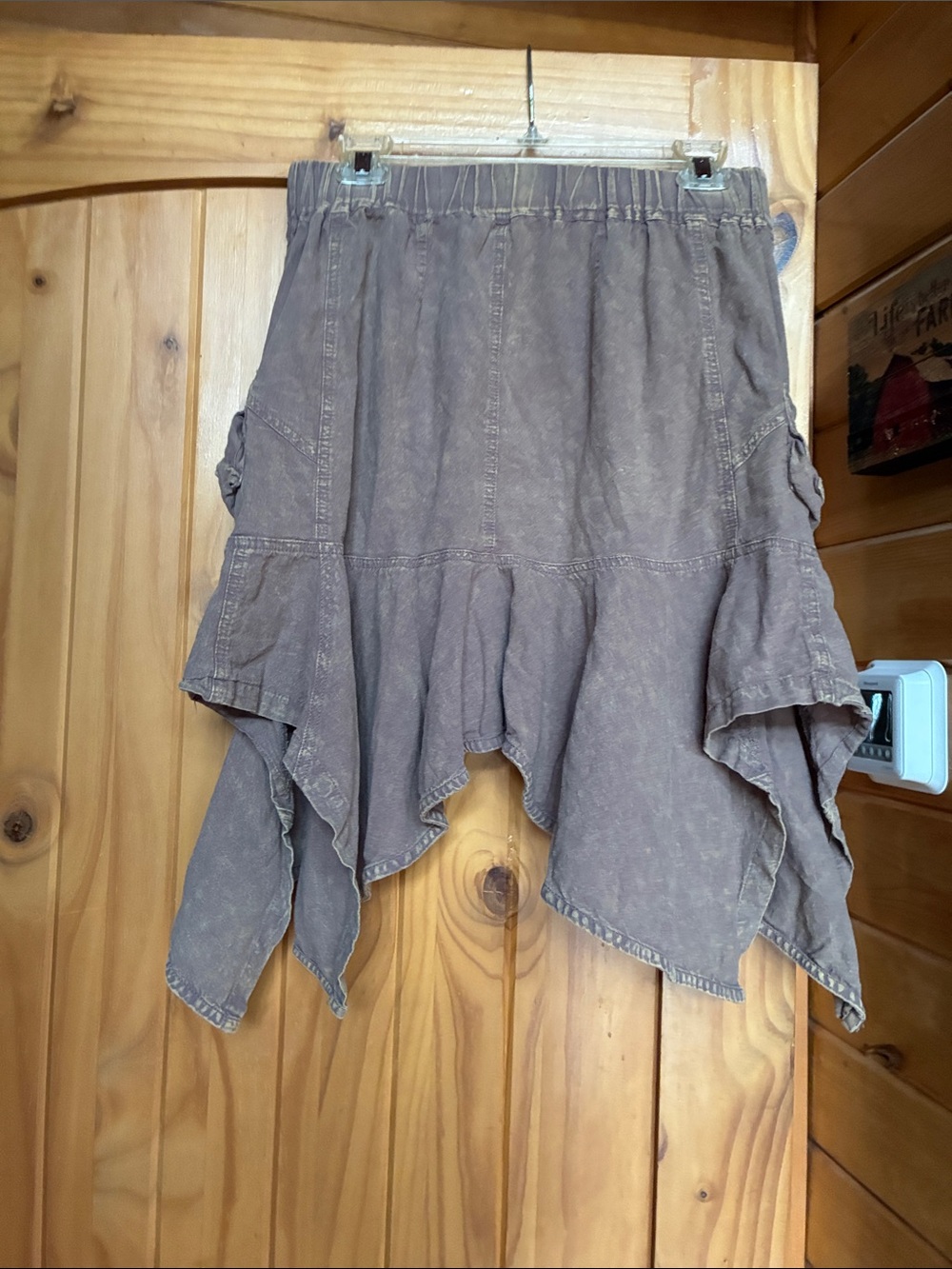 Oli & Hali Jean cargo skirt boho utility Laggenlook - Picture 11 of 14